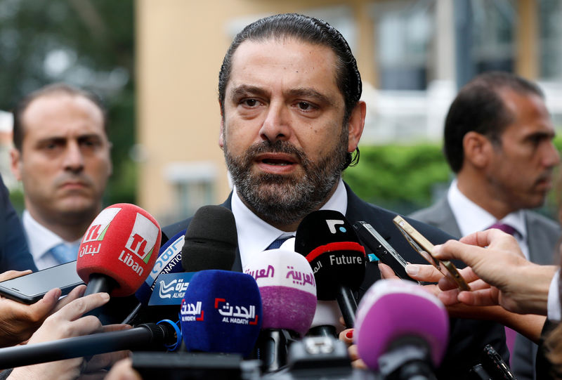 © Reuters. رئيس وزراء لبنان يقول إنه لا يسعى للثأر لوالده
