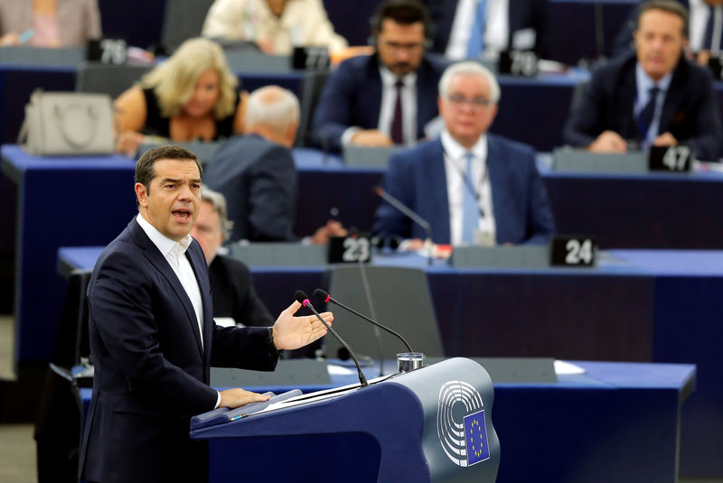 © Reuters. Europa debe reconocer sus deficiencias para frenar a la ultraderecha, dice Tsipras