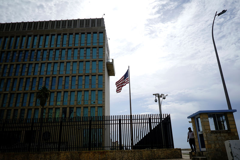 © Reuters. Embaixada dos Estados Unidos em Havana, Cuba