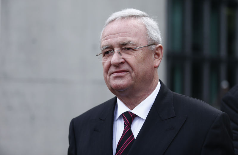 © Reuters. Ex-presidente-executivo da Volkswagen, Martin Winterkorn, em Berlim, Alemanha