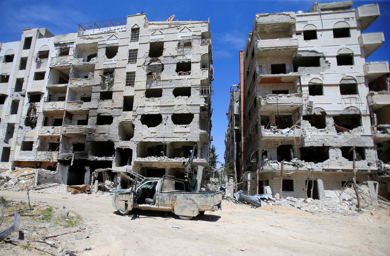 © Reuters. الأمم المتحدة: الحكومة السورية استخدمت غاز الكلور في الغوطة وإدلب