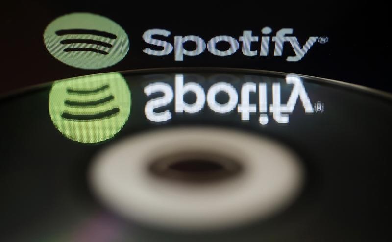 © Reuters. El valor de Spotify no está en sintonía con la realidad musical