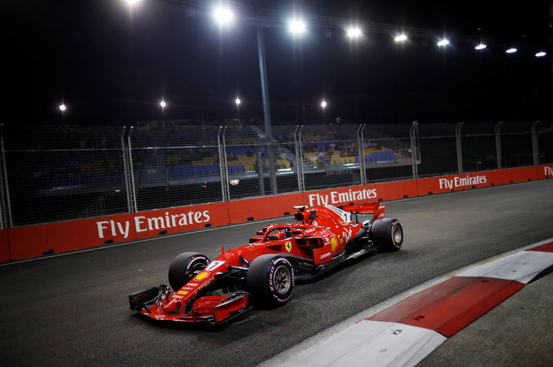© Reuters. Formula One F1 - Singapore Grand Prix