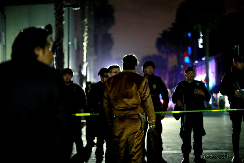 © Reuters. مقتل 3 وإصابة 7 في هجوم مسلح بمنطقة سياحية في مكسيكو سيتي