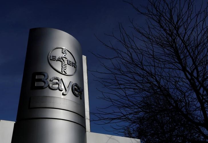 © Reuters. Logo da Bayer em Wuppertal, na Alemanha