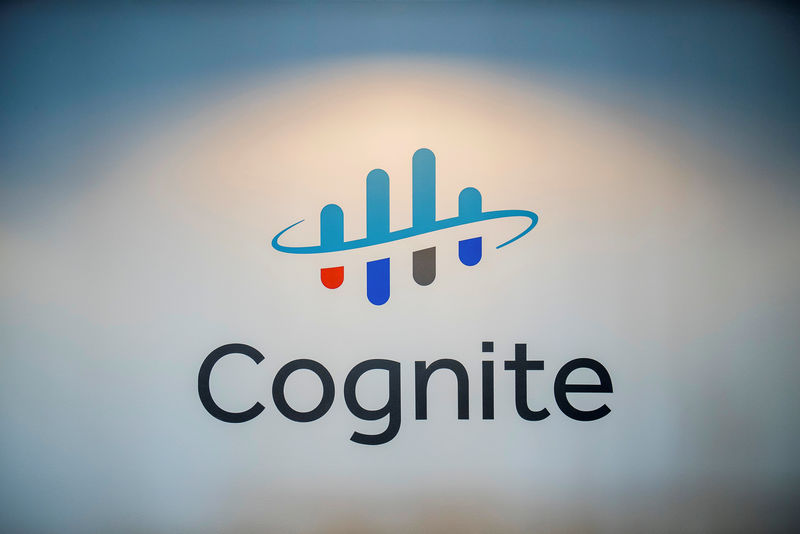 © Reuters. A view of Cognite logo, in Oslo