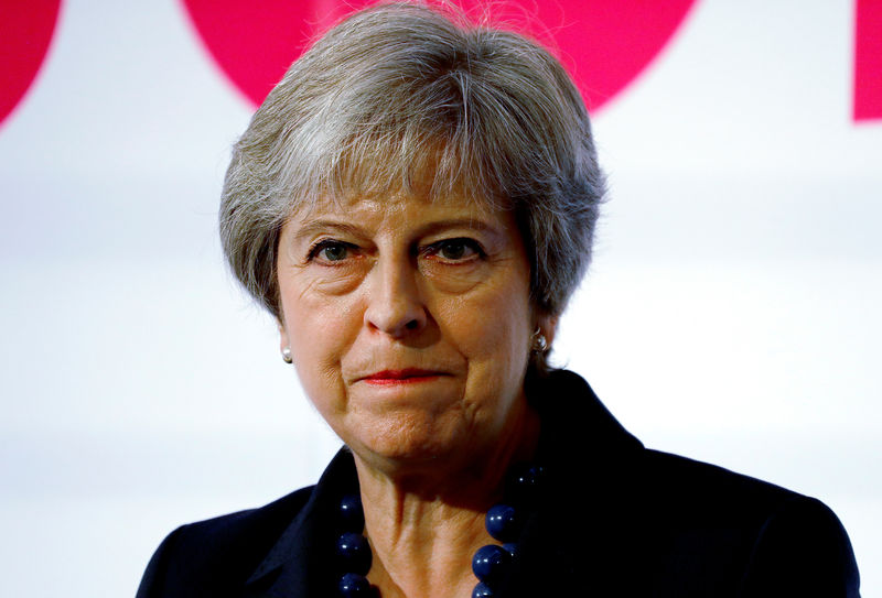 © Reuters. Britain's Prime Minister Theresa May attends the National Housing Summit in London
