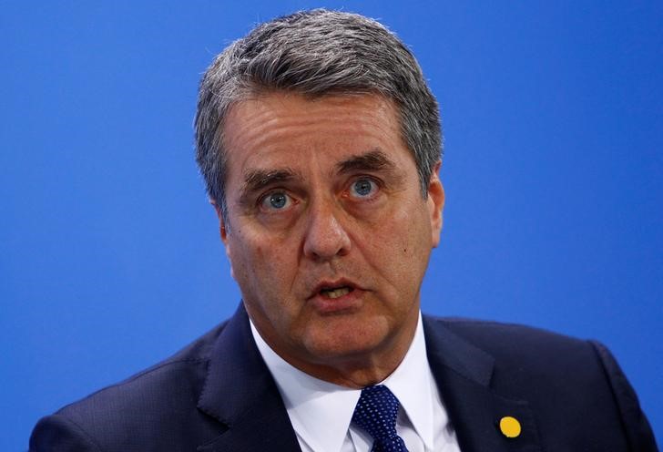 © Reuters. Diretor-geral da OMC, Roberto Azevêdo