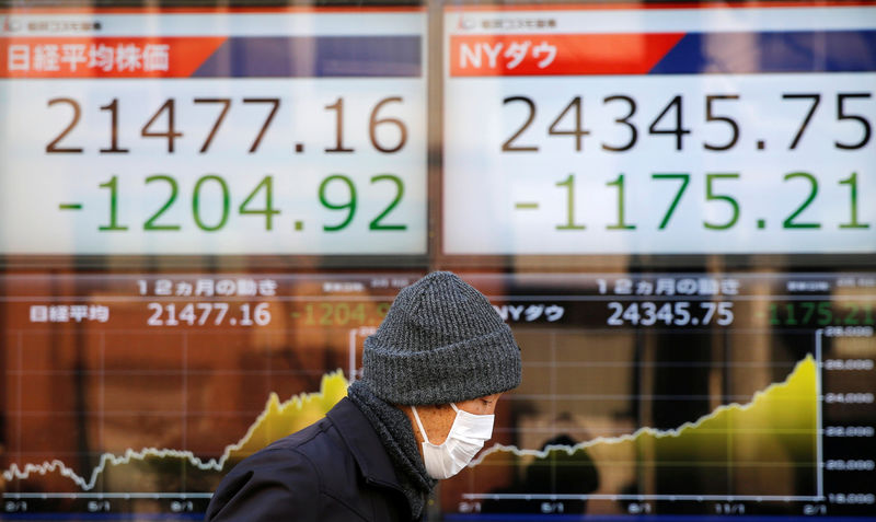 © Reuters. نيكي يرتفع 0.34% في بداية التعامل بطوكيو