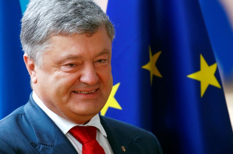 © Reuters. الرئيس الأوكراني يحذر من تخفيف العقوبات على روسيا
