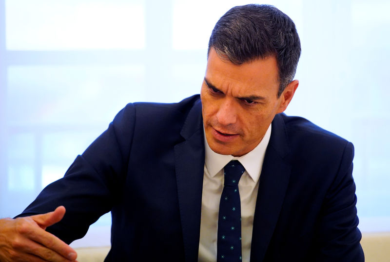 © Reuters. Sánchez espera en octubre un acuerdo sobre Gibraltar en el marco del Brexit