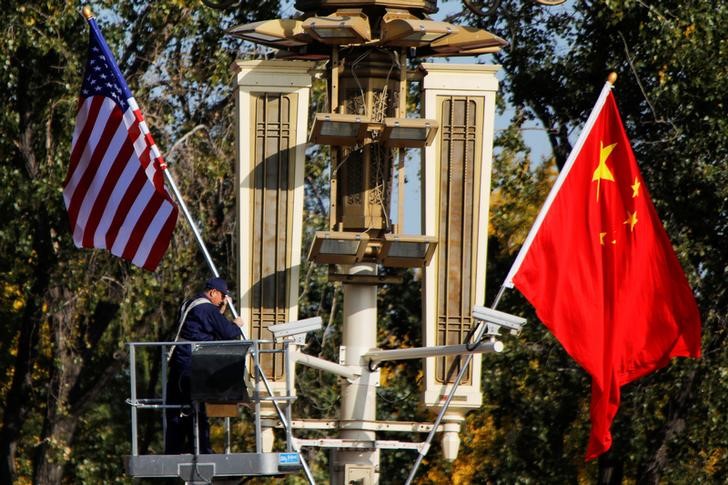 © Reuters. الصين تلغي محادثات عسكرية مع أمريكا احتجاجا على عقوبات