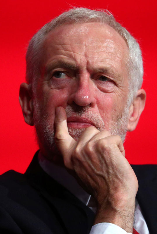 © Reuters. حزب العمال البريطاني يفضل الانتخابات المبكرة على استفتاء ثان بشأن الخروج من الاتحاد