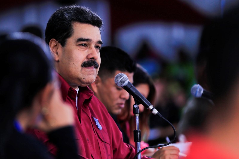 © Reuters. Presidente da Venezuela, Nicolás Maduro, durante evento em Caracas