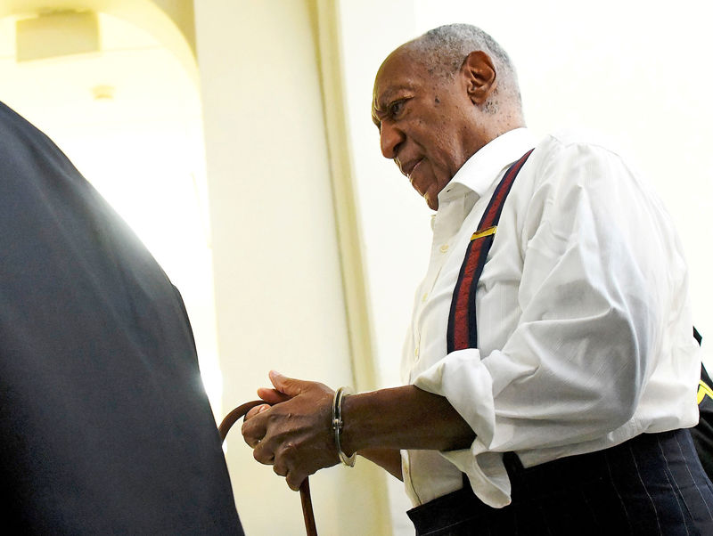 © Reuters. Bill Cosby deixa tribunal em Norristown