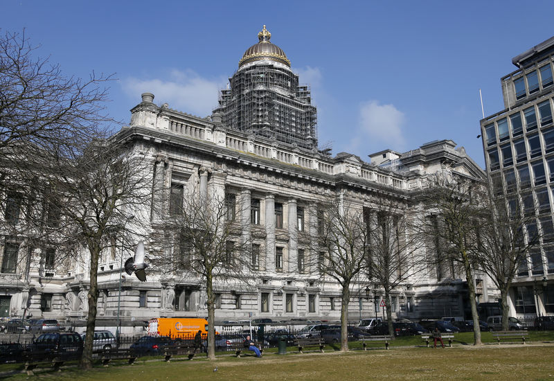 © Reuters. The Palace of Justice is pictured in Brussels