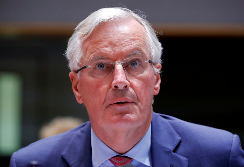 © Reuters. بارنييه يقول إنه لن يرشح نفسه لمنصب رئيس المفوضية الأوروبية