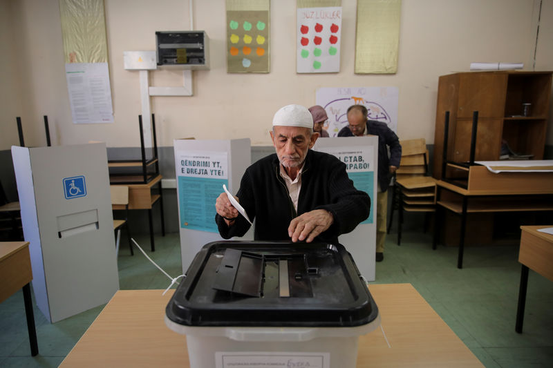 © Reuters. لجنة الانتخابات: الاستفتاء على اسم مقدونيا لم يحقق النسبة اللازمة لإقراره