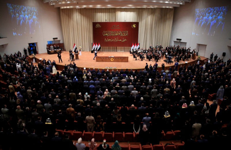 © Reuters. البرلمان العراقي يؤجل التصويت على اختيار رئيس للبلاد