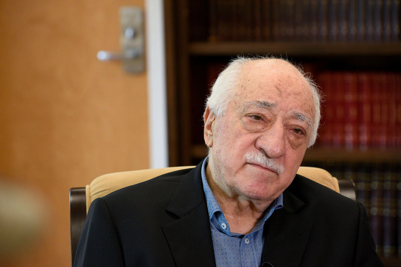 © Reuters. Fethullah Gulen em sua casa em Saylorsburg