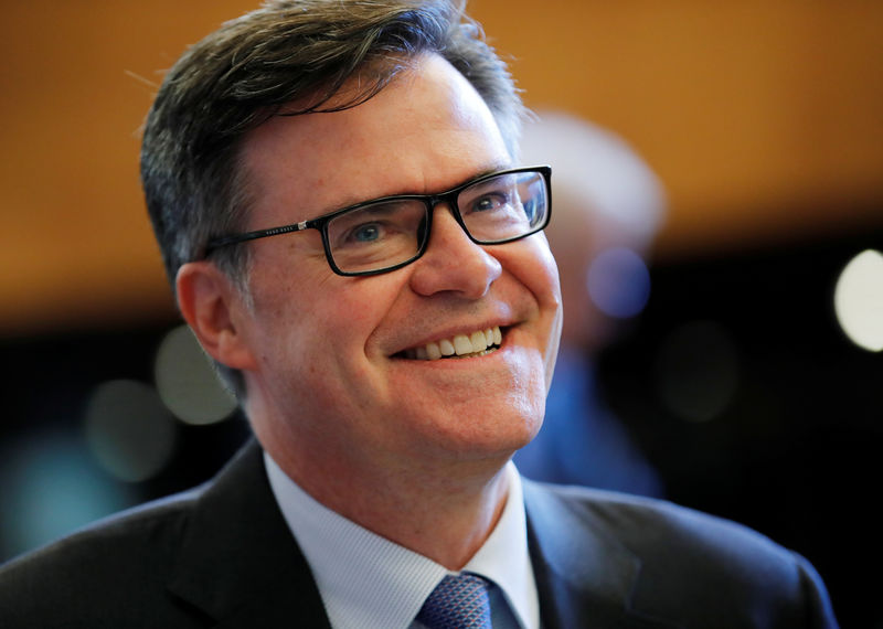 © Reuters. Shea U.S. Ambassador to the WTO arrives for the General Council meeting in Geneva