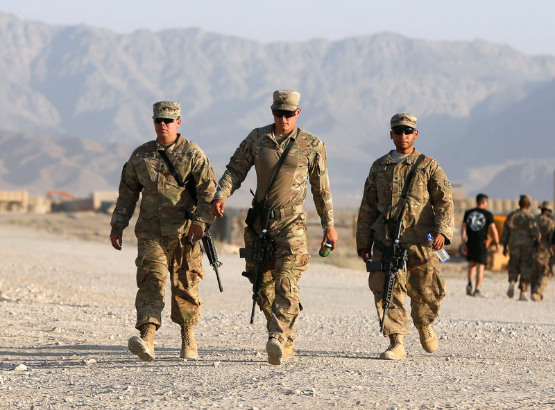 © Reuters. الحكومة الأفغانية ترفض مقترحات بخصخصة الحرب