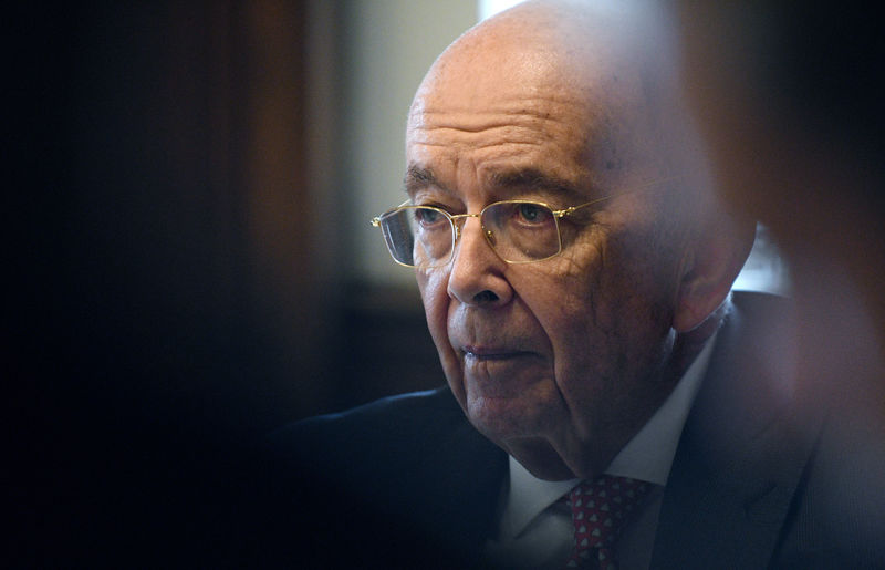 © Reuters. Secretário de Comércio dos Estados Unidos, Wilbur Ross, durante entrevista à Reuters em Washington, EUA