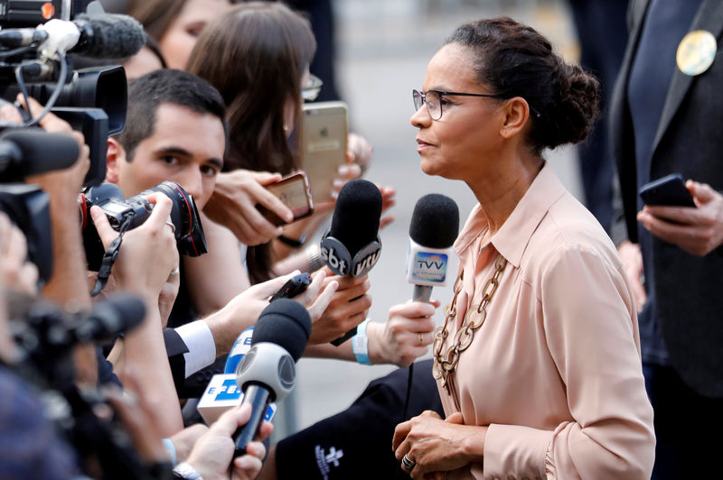 © Reuters. Candidata da Rede à Presidência, Marina Silva