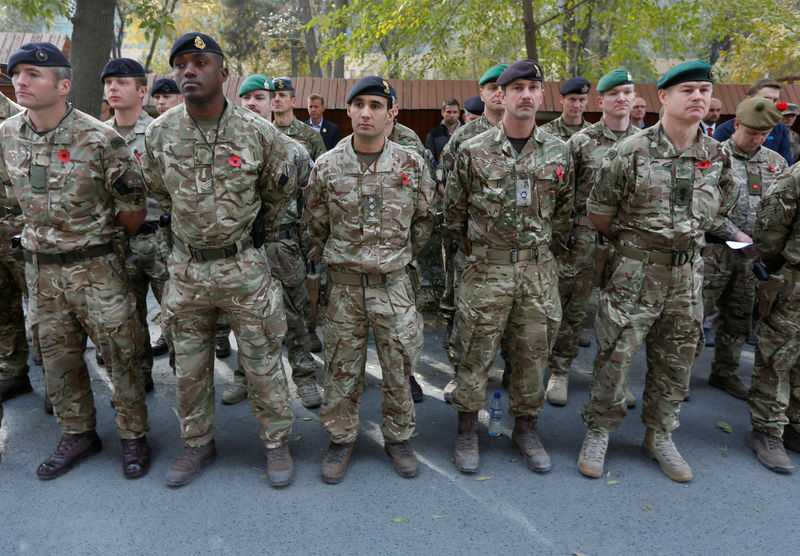 © Reuters. ارتفاع الإصابة باضطراب ما بعد الصدمة بين العسكريين البريطانيين السابقين