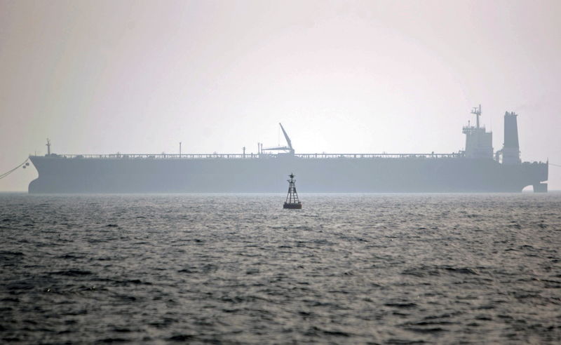 © Reuters. Нефтеналивной танкер в Персидском заливе