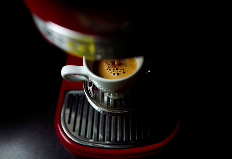 © Reuters. Imagem ilustrativa de máquina de cápsulas de café
