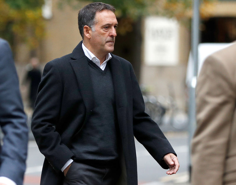 © Reuters. Former Tesco executive Christopher Bush arrives at Southwark Crown Court in London