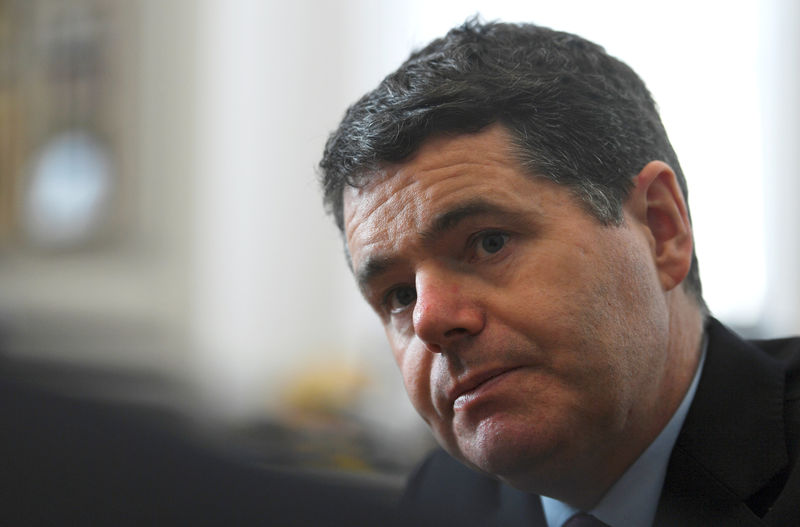 © Reuters. FILE PHOTO:  Ireland's Minister for Finance Paschal Donohoe at the Ministry of Finance in Dublin