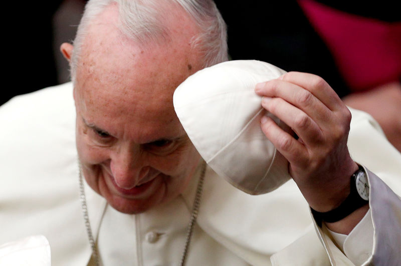 © Reuters. Papa Francisco no Vaticano