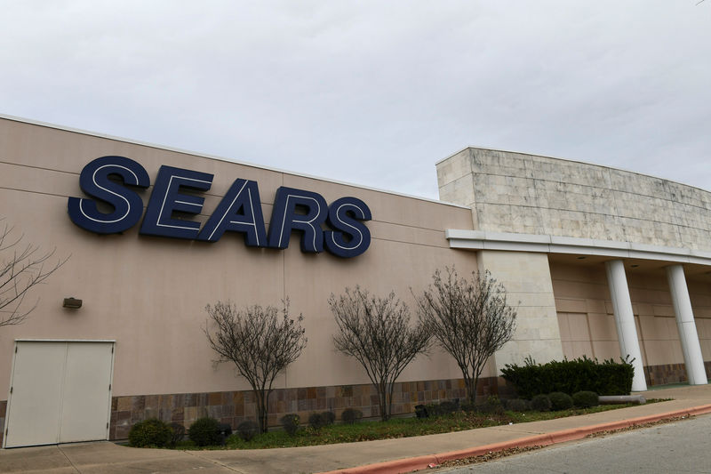 © Reuters. A Sears department store is seen in Austin