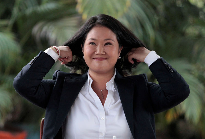 © Reuters. Keiko Fujimori em Lima