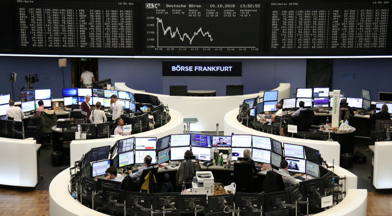 European shares plunge to 20-month lows as Wall Street rout sparks sell-off