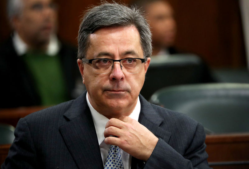 © Reuters. FILE PHOTO - Steinhoff's former Chief Executive Markus Jooste appears in parliament to face a panel investigating an accounting scandal that rocked the retailer in Cape Town