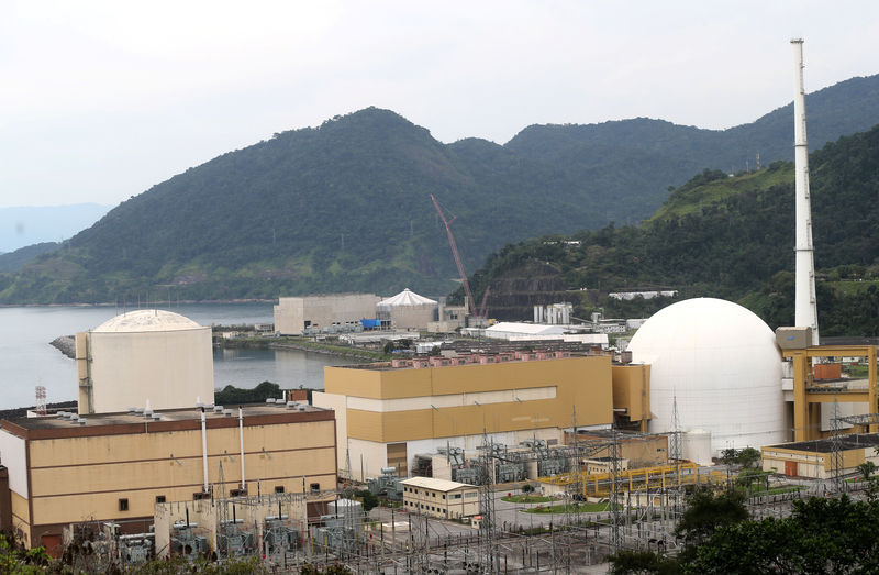 © Reuters. Vista geral do complexo nuclear de Angra dos Reis , no Rio de Janeiro