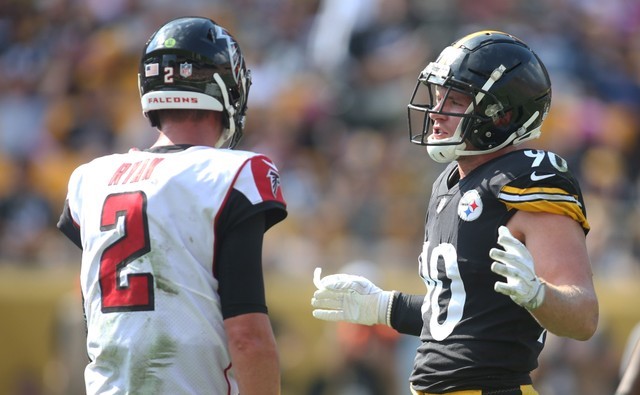 © Reuters. NFL: Atlanta Falcons at Pittsburgh Steelers