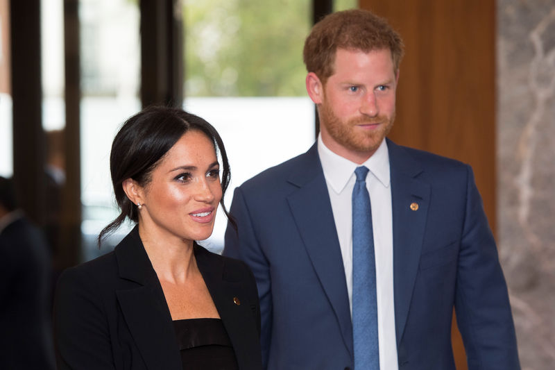 © Reuters. Britain's Prince Harry and Meghan, the Duke and Duchess of Sussex, attend the annual WellChild Awards ceremony the Royal Lancaster Hotel in London