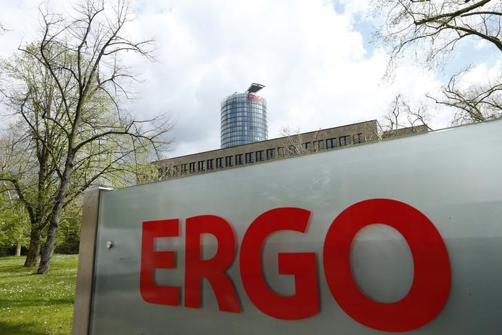 © Reuters. The headquarters of insurer ERGO Group is pictured in Duesseldorf