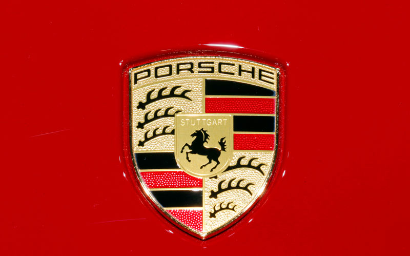 © Reuters. Logo da Porsche