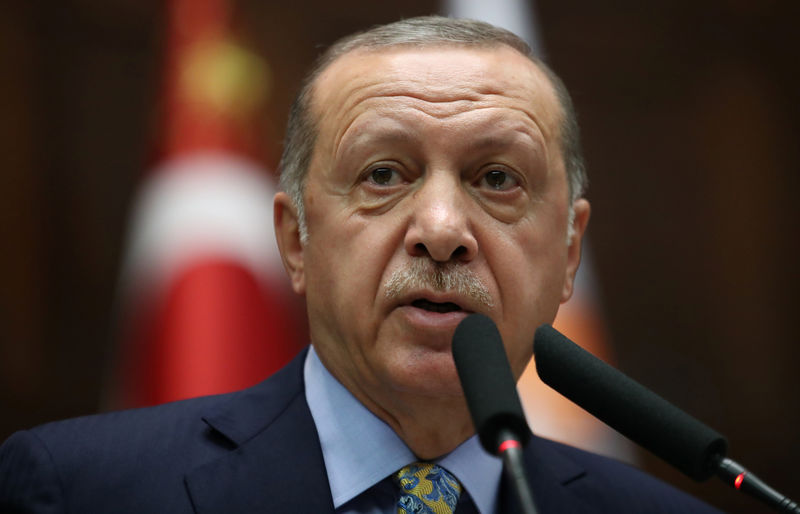 © Reuters. أردوغان يأمل في التوصل إلى رأي معقول في قضية خاشقجي