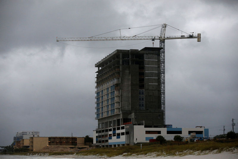 © Reuters. Prédio em construção em Panama City Beach, Estados Unidos