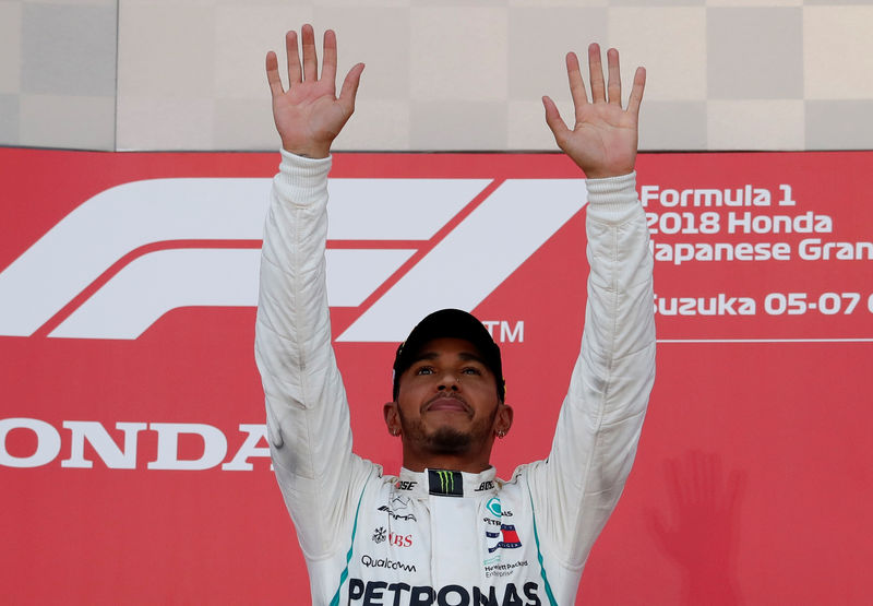 © Reuters. Formula One - Japanese Grand Prix