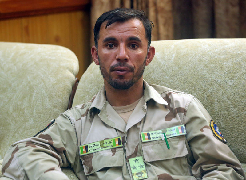 © Reuters. Conmoción en Afganistán tras la muerte de un poderoso comandante de la policía