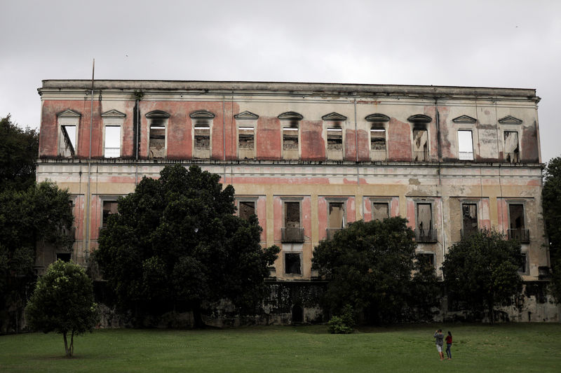 © Reuters. Museu Nacional no Rio de Janeiro