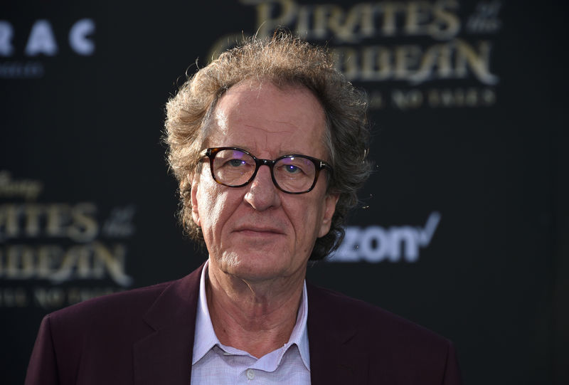 © Reuters. Ator Geoffrey Rush durante evento em Los Angeles, Califórnia