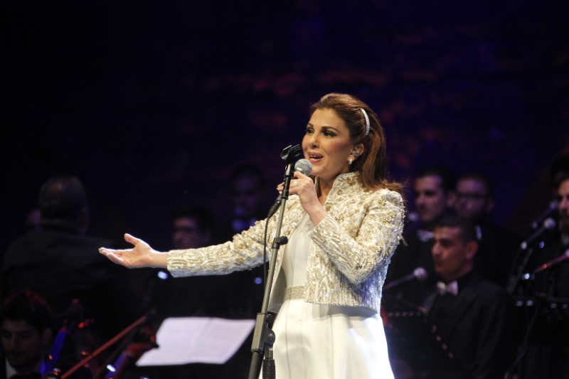 © Reuters. ماجدة الرومي تعود إلى الأوبرا المصرية في مهرجان الموسيقى العربية